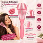 Escova Premium Desembaraçadora com Massagem Capilar