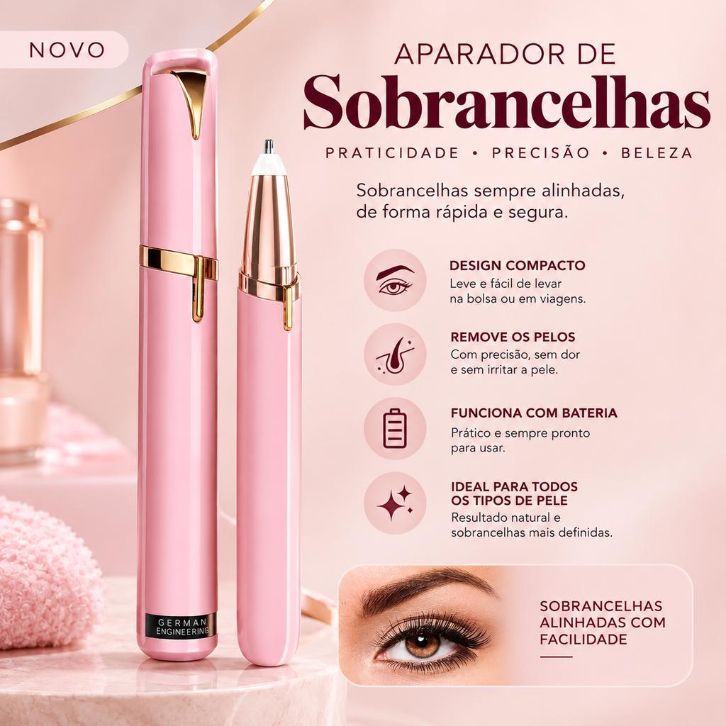 Modelador Elétrico de Sobrancelhas Premium